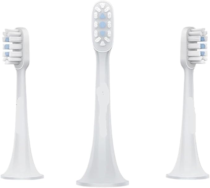 Compatible for MIJIA Sonic Electric Toothbrush Head T100 T300 T500 T500C Replacement Heads(Mijia T100 3PCS)