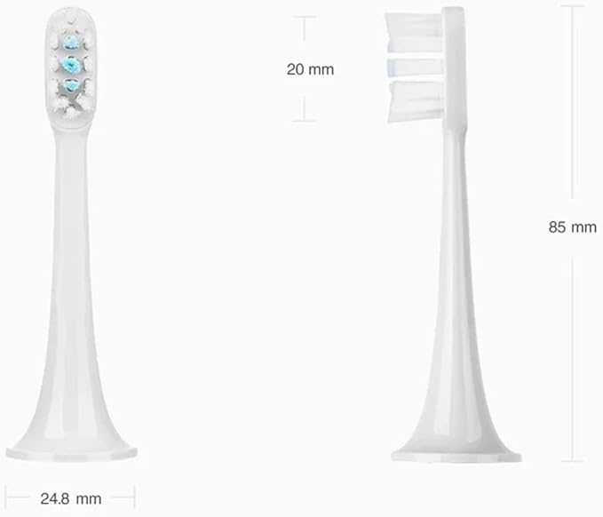 6pcs T300 T500 Toothbrush Heads Compatible for Teethbrush Replacement Oral Hygiene Clean(6pcs Universal Type)