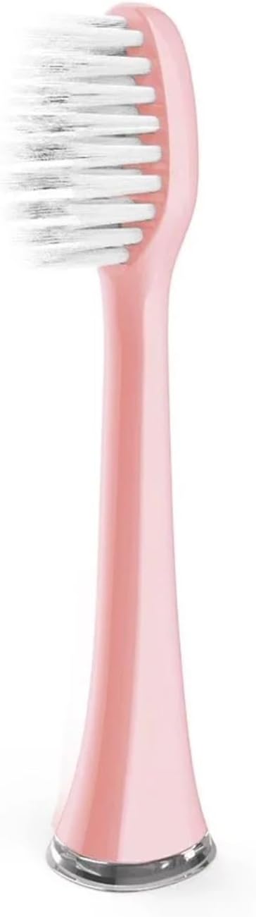 Replacement Toothbrush Heads for Basic Accessories Nozzles Bristles(4pcs Pink)