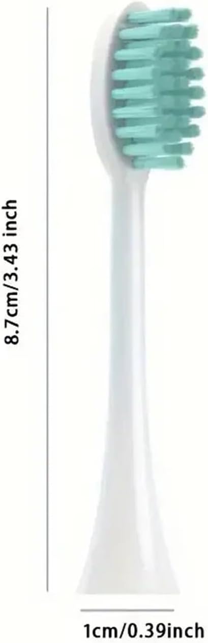 Replacement Toothbrush HeadCompatible for Philips HX2033/HX2421/ HX2431/With Cover Brush(5pcs)