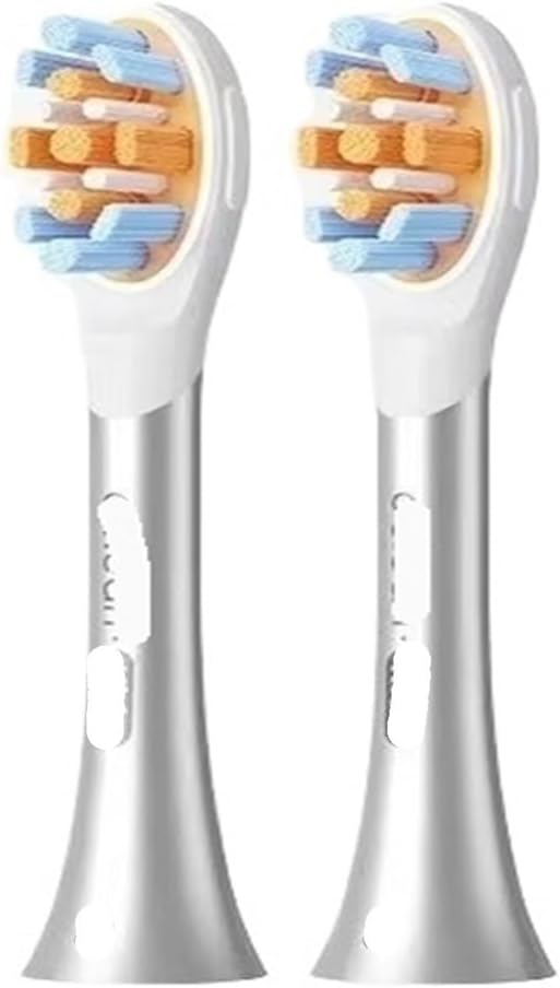 Suitable for Electric Toothbrush Head with Soft Bristles and Interactive Design for Gum Protection(Oclean P3K6 2Pcs)