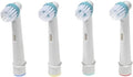 Replacement Brush Heads Compatible For OralB Professional Ortho &amp Power Tip Compatible Orthodontic Electric Toothbrush Head(4pcs Ortho)