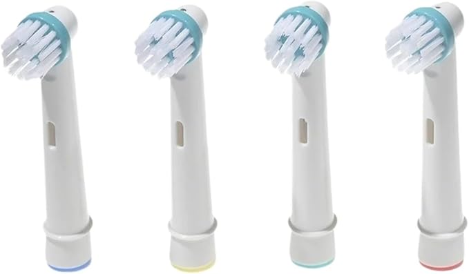 Replacement Brush Heads Compatible For OralB Professional Ortho &amp Power Tip Compatible Orthodontic Electric Toothbrush Head(4pcs Ortho)