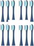 4/8/12/16 Pcs Replacement Toothbrush Heads Compatible with Oclean X/X PRO/ Z1/ F1/ One/Air 2/ SE Sonic Electric Toothbrush Dupont Bristle(12 Pcs Blue)