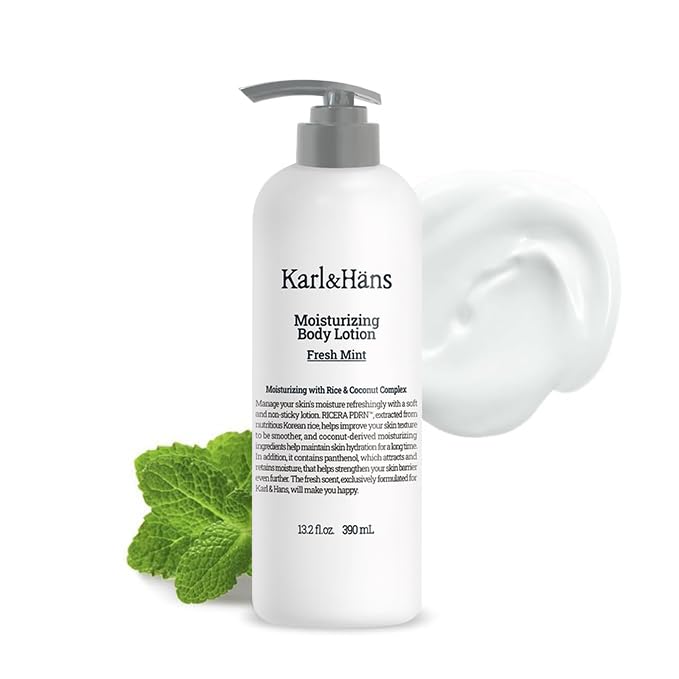 Karl&ampHans Moisturizing Body Lotion (390ml Mint)