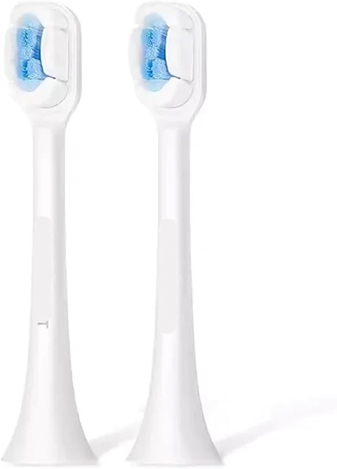 Compatible for Soocas X3 2Pcs Soocare Electric Toothbrush Cloud Feeling Head Compatible for Mi SOOCARE Brush Head Replacement(White)