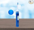 Emmi-dent Metallic Electric ultrasonic Toothbrush - for Sensitive Teeth and Gums. Gently deep-Cleans with Patented 100% Ultrasound Wave Technology - Without Abrasion and no Brushing Required