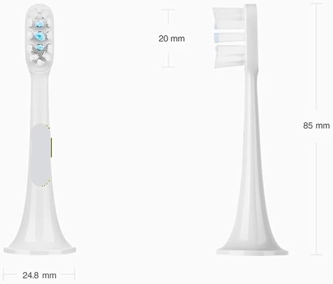 Sonic Electric Toothbrush Head T300 T500 T500C Replacement Heads(T300T500 T500C 6pcs)