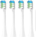 Replacement Toothbrush Heads Compatible for Nandme Nx8000 Sonic Electric Soft Dupont Bristle Tooth Brush Head4/8/16PCS(4pcs White)