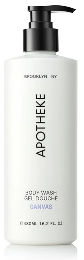 Fuzzion Apothekae Canvas Plant Based Bath Gel Body Wash - 16.2 Fluid Ounces