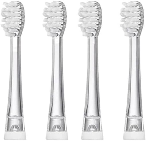 Compatible For Seago YCSG-831 Kids Brush Heads Children Electric Toothbrush Replacement Heads For Seago EK6 977 Sonic Electric Toothbrush 4pcs(4 small heads)
