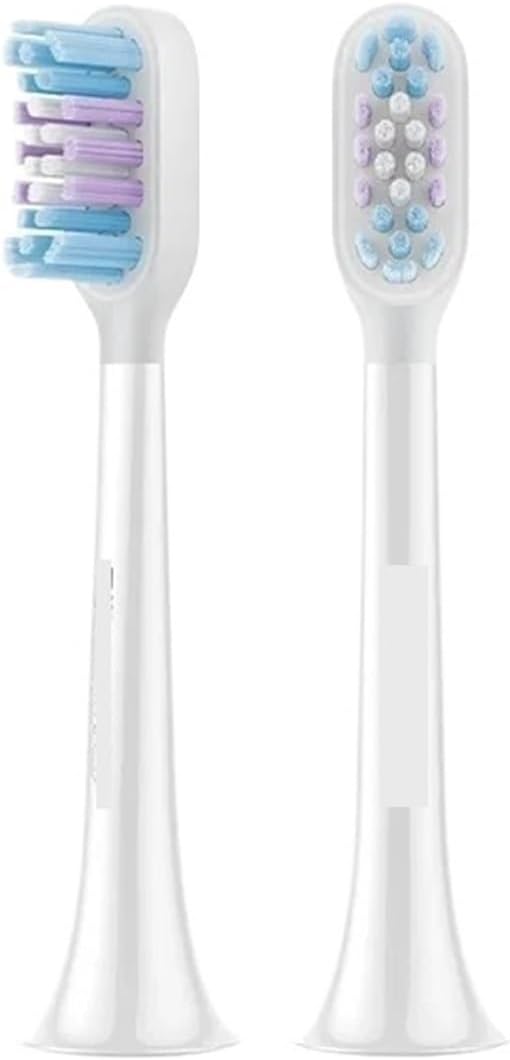 2/4 PCS Compatible for T501/T501C Electric Toothbrush Head(2pcs White)