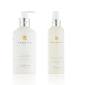 Zents Hand &amp Body Wash &amp Luminous Cashmere Body Oil Set (Mandarin Fragrance) | Hydrating Cleanser with Organic Shea Butter &amp Aloe | With Vitamin E &amp Organic Coconut Oil | 10 fl oz &amp