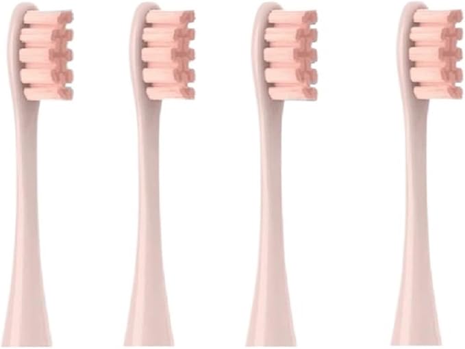 Replacement HeadsCompatible for Oclean Flow/X/X PRO/ Z1/ F1/ One/Air 2 /SE Brush(4 Pink)