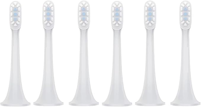 6PCS T300 T500 Sonic Electric Toothbrush Head Teethbrush Replacement Heads Acoustic Oral Hygiene Clean(6PCS Universal Heads)