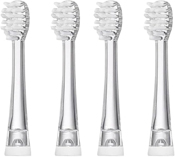 Compatible For Seago YCSG-831 Kids Brush Heads Children Electric Toothbrush Replacement Heads For Seago EK6 977 Sonic Electric Toothbrush 4pcs(4 big heads)