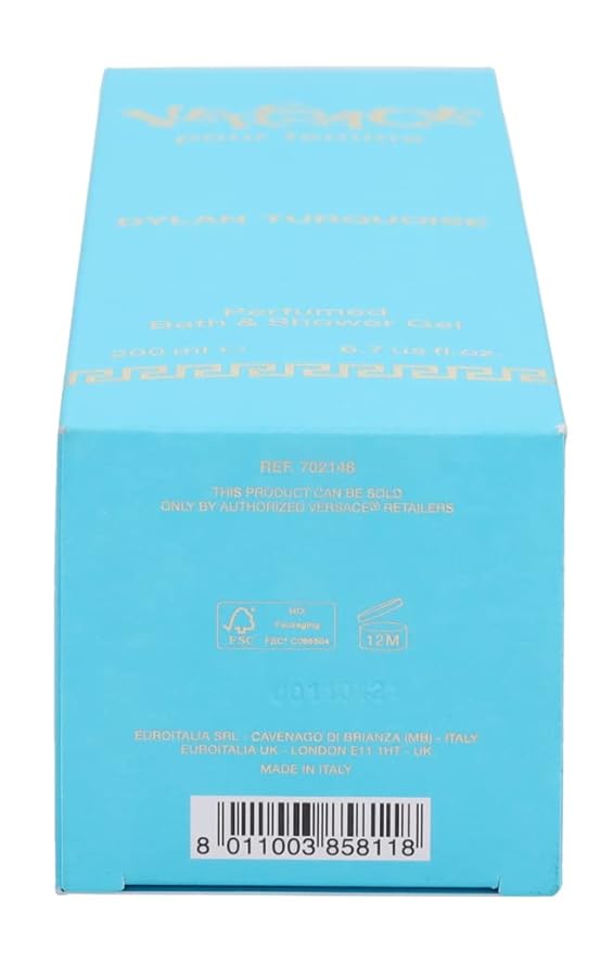 Versace Pour Femme Dylan Turquoise Body Gel 6.7 Ounce