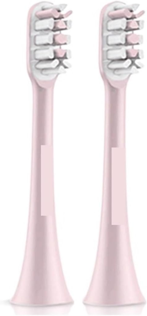 Compatible for SOOCAS Electric Toothbrush Heads Replacement X1 X3 X3U X5 Teeth Brush(Pink 2 pcs)