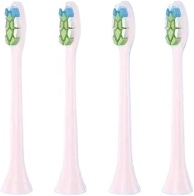 Electric Toothbrush Heads SuitableCompatible for Philips General 3/6/8/9 Full Range Brush(4PCS-W2-Pink)
