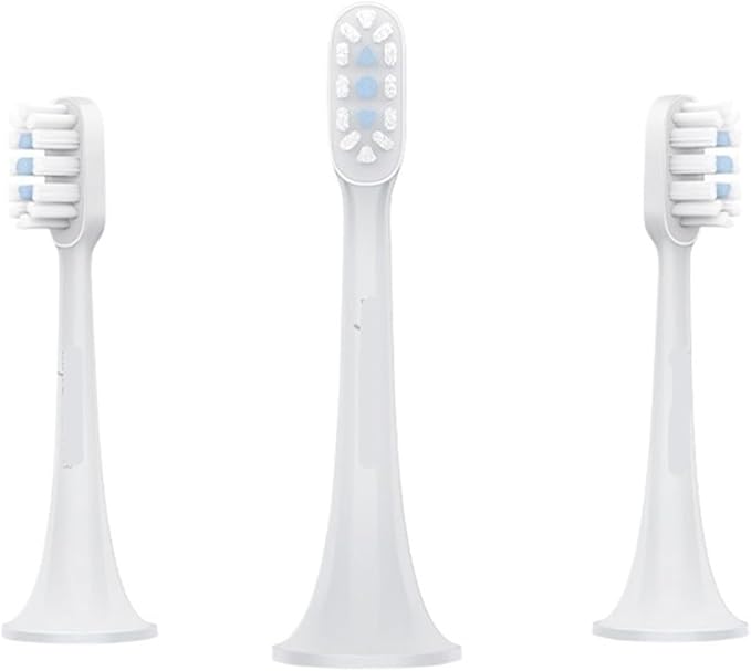 Replacement Toothbrush Heads Compatibility for Mijia Sonic T300 T500 T500C Tooth Brush(T300T500 T500C 3pcs)