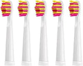 Compatible for Seago Tooth Brush Head Electric Toothbrush Heads Replaceable for SG-507B/908/909/(5pcs Pink)