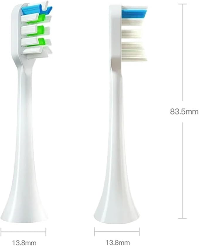 Replacement Brush HeadsCompatible for X3/X3U/X5 4PCS Clean Soft Electric Toothbrush Vacuum Nozzles Bristle(4Pink)