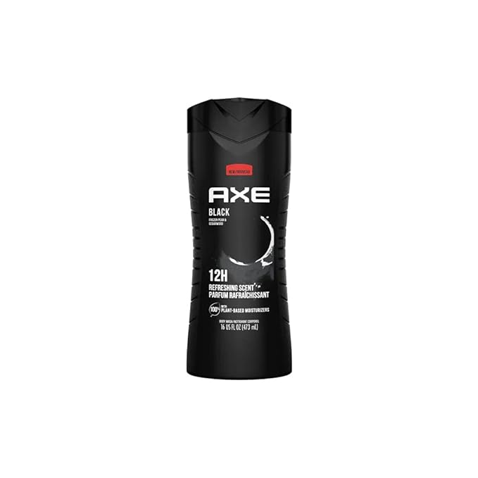 Axe Body Wash Black Size 16z Axe Black Body Wash 16z Bottle - Pack of 4