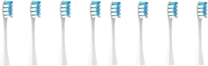 Replacement Brush HeadsCompatibility for Oclean X/X PRO/Air 2 /SE / Z1/ F1(8pcs Blue)