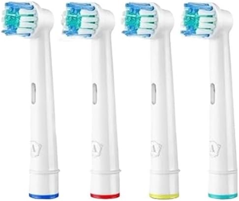 Replacement Toothbrush Heads Compatible For Oral-B Braun Electric Precision Clean Brush Heads Refill For 7000/Pro 1000/9600/ 5000/3000/8000(Ivory)