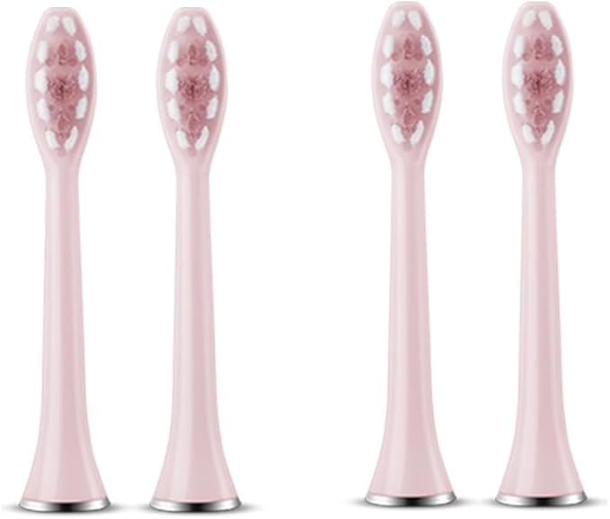 Brush Heads Electric Toothbrush Accessories Replacement(4 Black Brush Head)