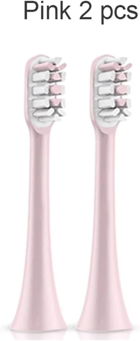 Electric Toothbrush Heads Replacement X1 X3 X3U X5 Teeth Brush Replacement Heads(White 2 pcs)