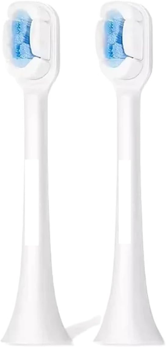 Compatible for X3 Replacement Electric Toothbrush Head(2 White)