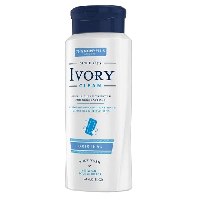 Ivory Original Scent Body Wash 21 Fl Oz (Pack of 6)
