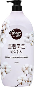 Natural Body Wash 42.3 fl oz 1.2 kg (Clean Cotton)