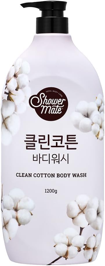 Natural Body Wash 42.3 fl oz 1.2 kg (Clean Cotton)