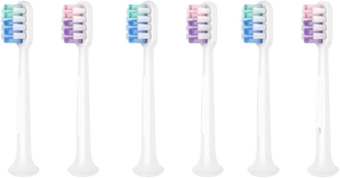 Compatible for C1 Electric Toothbrush Replancement Brush Heads Sensitive Cleanning Sonic Tooth Head Bristle Nozzles(2boxes Sensitive Typ)