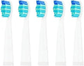 2/5/10Pcs Electric Toothbrush Replacement Heads Compatible WithCompatible for SEAGO/Fairywill SG/FW 910/507/958/515/949/575/551(5pcs White)