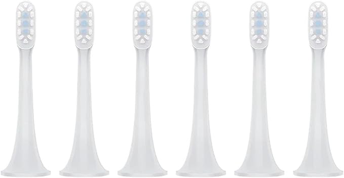 Compatible for XIAOMI MIJIA Sonic Electric Toothbrush Heads Brush for T100 T200 T200C T300 T301 T302 T500 T700(T300T500 T500C 6pcs)
