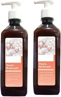 AM Pearly Bodywash | Suitable for All Types|Aloevera Relieves Dry &amp Ichy | Extra Conditioning for Soft Feel | Made with 100% Herbal extracts | Pack of 2
