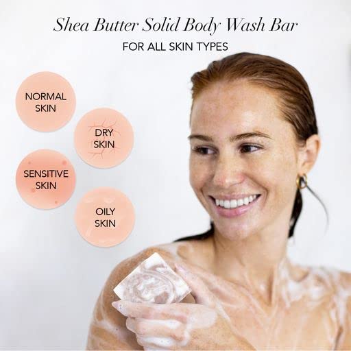 Kitsch Shea Butter Body Wash Bar &amp Strengthening Bond Repair Solid Treatment with Discount