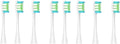Replacement Brush HeadsCompatible for Oclean X/X PRO/Air 2 /SE / Z1/ F1/ OneDuPont Deep Cleaning Nozzles Sonic Soft Vacuum Bristle Heads(8pcs Blue Green)