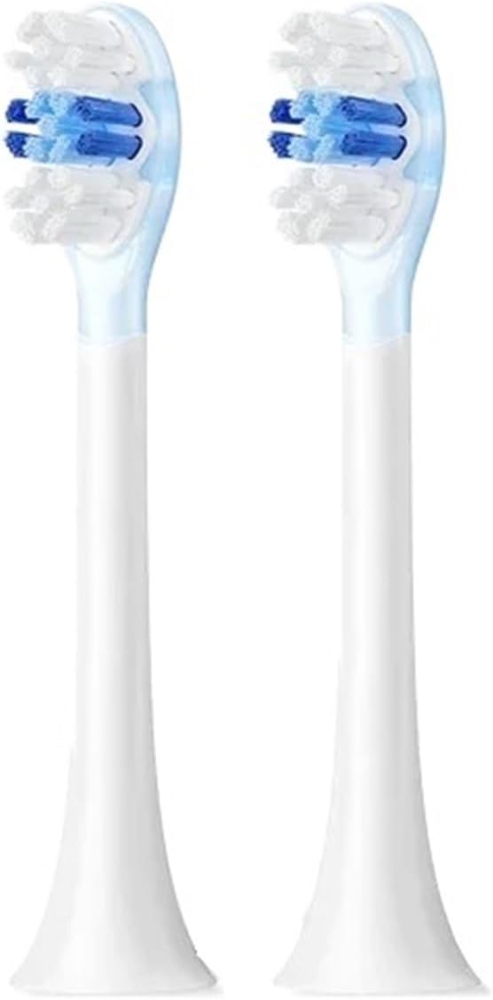 4pcs Replacement Toothbrush Heads Compatible for SOOCAS X3U/X3pro/D2/D3S/D5 Tooth Brush Head Nozzle Jets(4 Clean White)