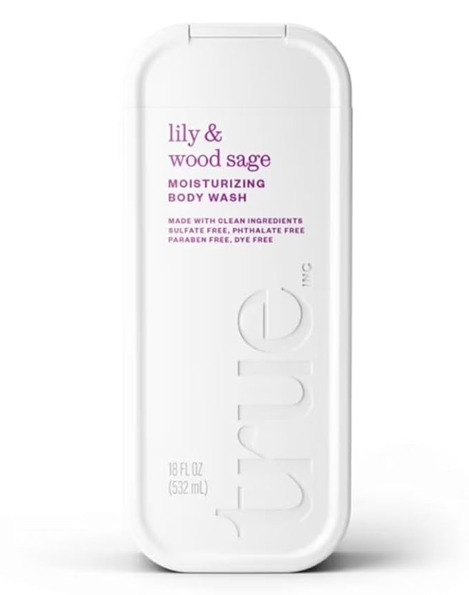 2-Pack Ocean Breeze &amp Cedar/Lily &amp Wood Sage Moisturizing Body Wash Sulfate Phthalate Paraben and Dye Free 18 fl oz each bottle