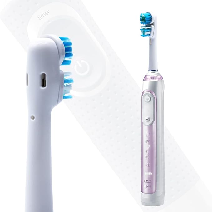 Double Clean Brush Heads Compatible with Braun Oral-B Dual Clean Electric Toothbrush - Pack of 16