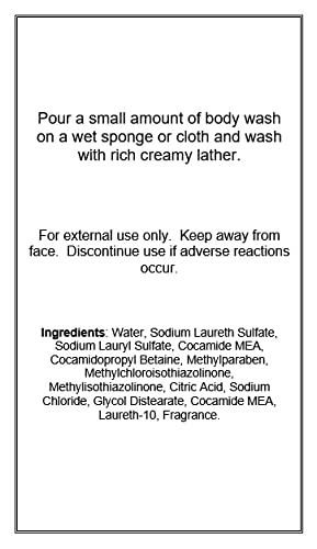 Eclectic Lady Liquid Pearl Body Wash - Violet Fields Scent 3-in-1 Use For Bubble Bath Hand Soap &amp Body Wash Phthalate-Free Violet Fields Fragrance Handcrafted in USA (8 oz)
