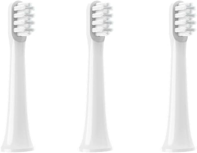 Compatible with Replacement Toothbrush Heads Compatible with Xiaomi T100 Sonic Electric Vacuum Soft Bristle(T100-3pcs)