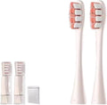 Electric Toothbrush Brush Heads Compatible for X Pro Elite Flow Z1 X10 E1 Air 2 All Series Smart Sonic Accessorie Bristles(2pcs)