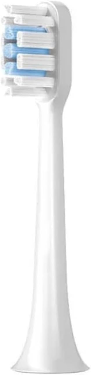 Compatible for Xiaomi Mijia T301 T302 Sonic Smart Electric Toothbrush Head Brush Spare Pack Replacement Parts(6 pcs White)