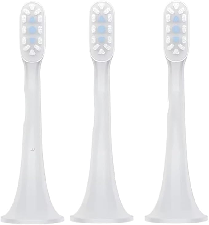 3/6PCS Compatible for Mijia T300 T500 Sonic Electric Toothbrush Head Teethbrush Replacement Heads Acoustic Oral Hygiene Clean(3PCS Universal Heads)