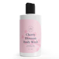 MZ nourishing Body Wash with Cherry Blossom Fragrance - Daily Calming Body Wash for Men &amp Women - Gently Cleanses - Natural Vegan &amp Cruelty-Fre - (300ml)